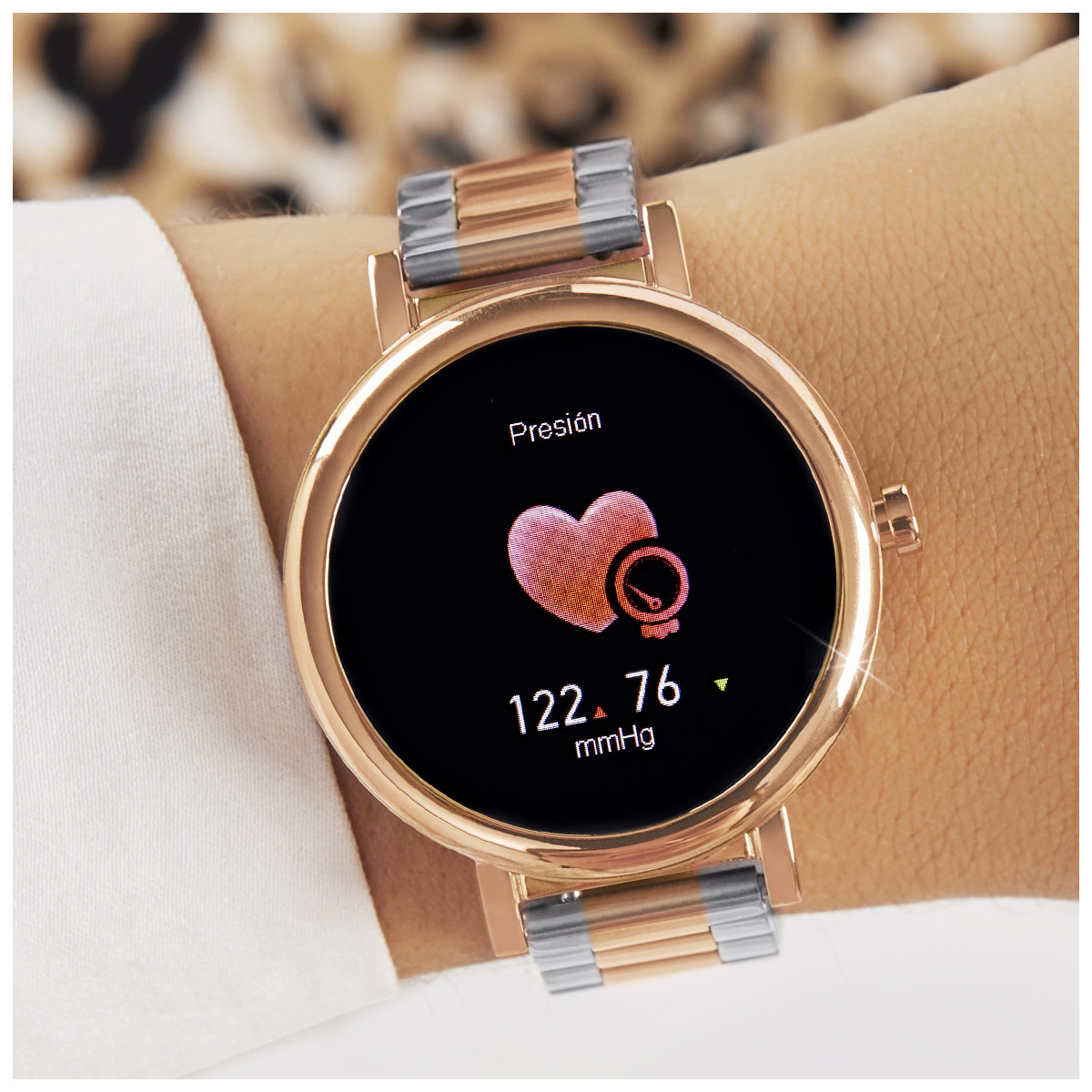 RELOJ MAREA SMARTWATCH BICOLOR ROSADO