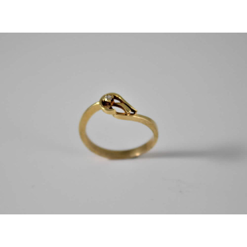 ANILLO ORO AMARILLO DIAMANTE 18kt