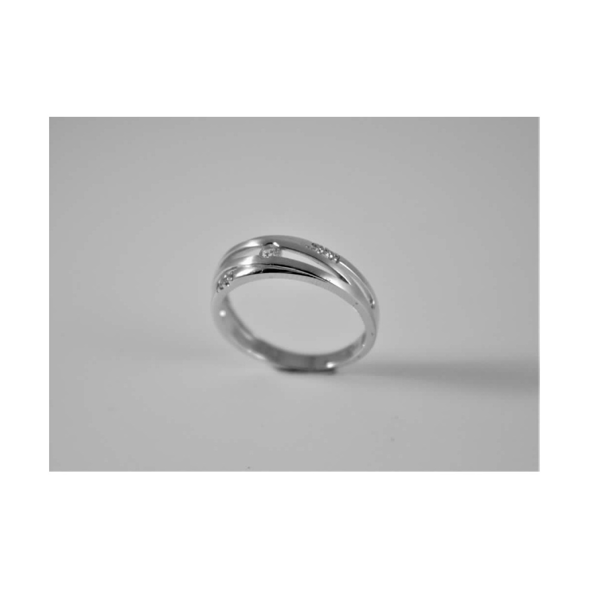 ANILLO ORO BLANCO 18kt