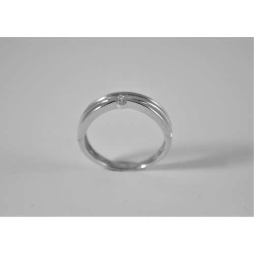 ANILLO ORO BLANCO 18kt