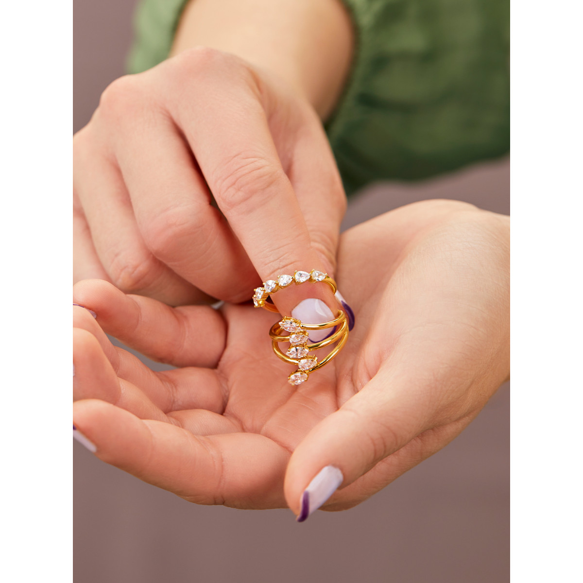 ANILLO FILE AURA ORO