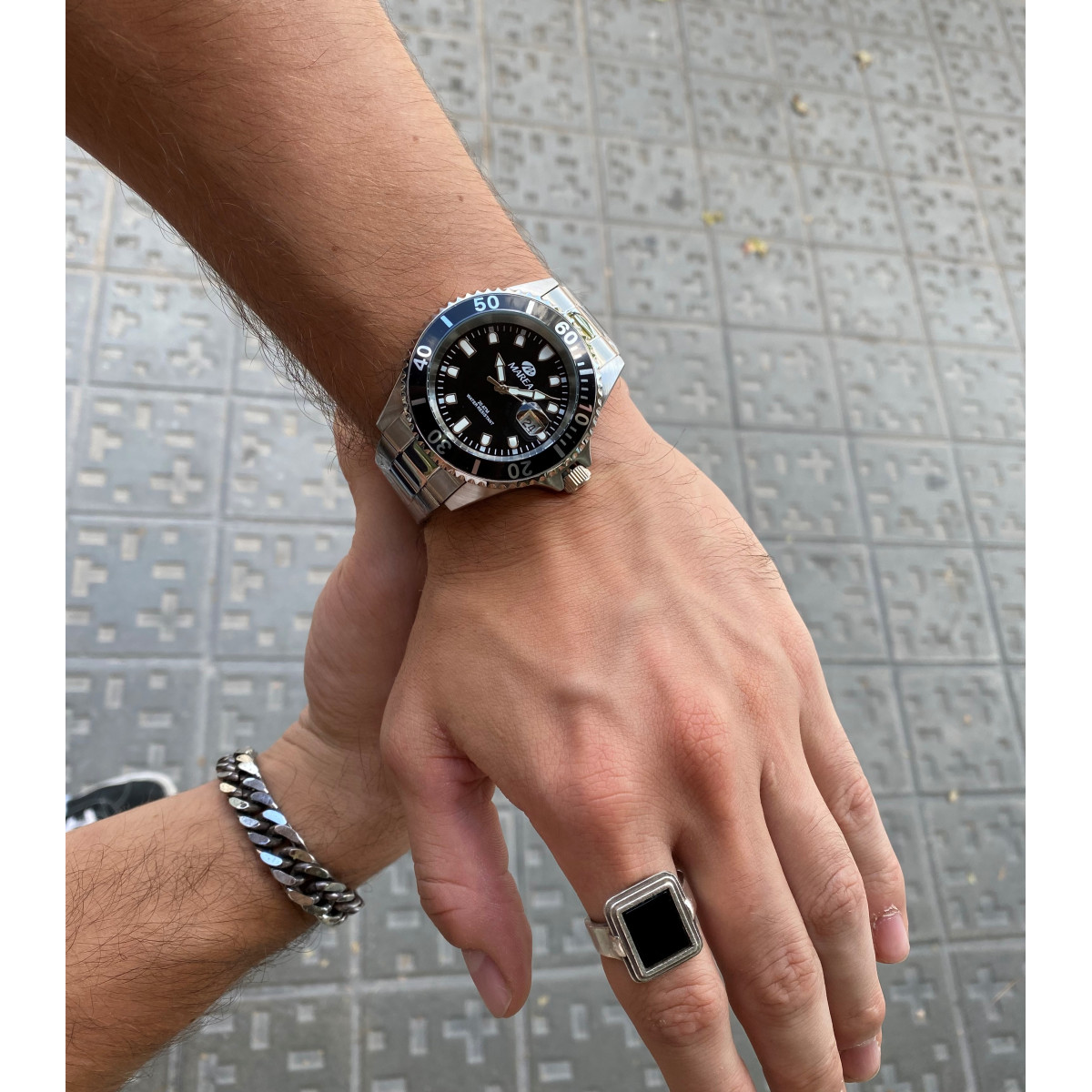 MAREA STEEL BLACK