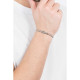 PULSERA ACERO AGATA Y INFINITO
