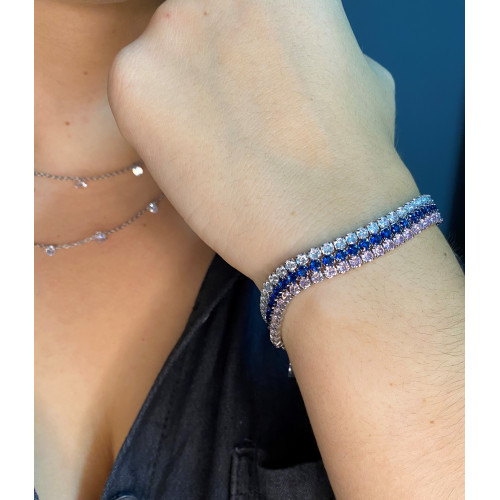 PULSERA RIVIERE ACERO
