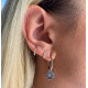 PENDIENTES ARO ACERO 19MM
