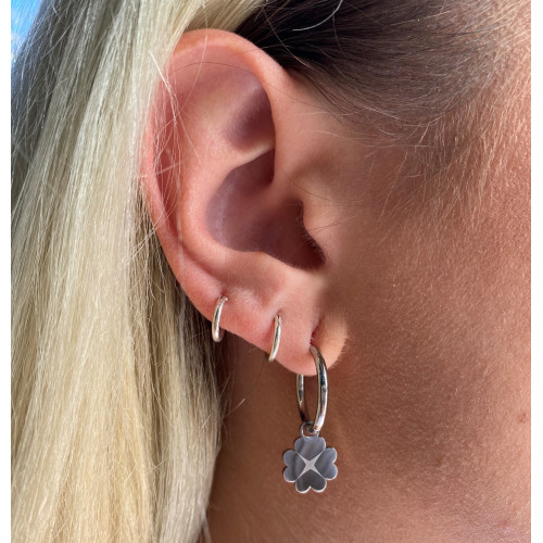 PENDIENTES ARO ACERO 19MM
