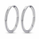 PENDIENTES ARO ACERO 24MM