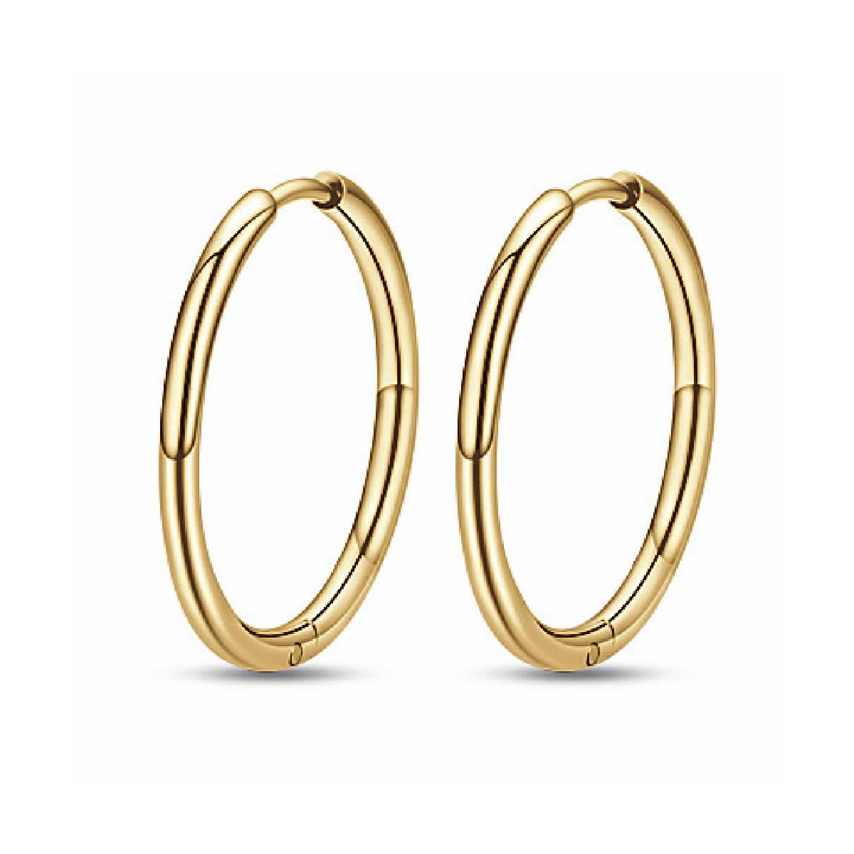 PENDIENTES ARO DORADOS 24MM