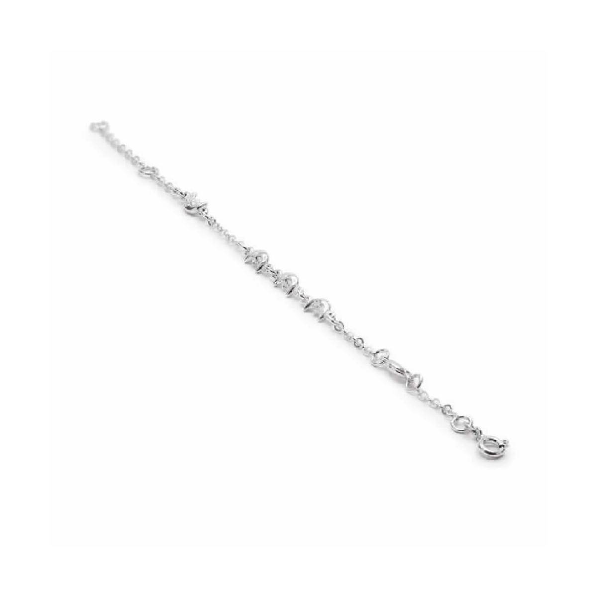 PULSERA DE PLATA LUNA LINE ARGENT