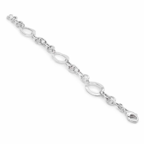 PULSERA CIRCLE DE PLATA LINE ARGENT