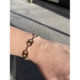 PULSERA ORO COMBINADO 18KT