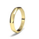 Alianza de oro amarillo polygonal 10