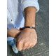 Pulsera de acero black montecarlo