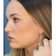 Pendientes Tricolor Oro 18kt