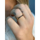 Anillo de Oro 18kt y Diamante Negro