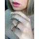 Anillo Oro Rosa 18kt Diseño Exclusivo