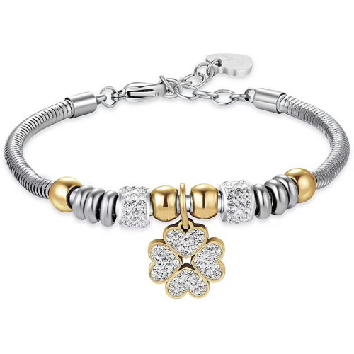 Pulsera de Acero Trébol Mouse