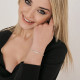Pulsera Riviere Dorada