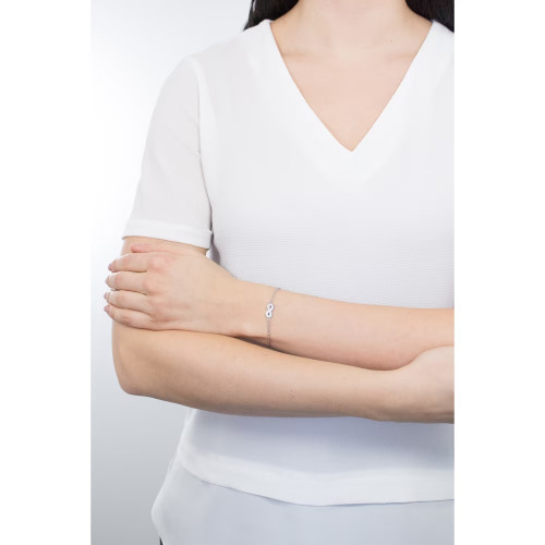 Pulsera de acero infinito