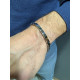 Pulsera de Acero con Placa