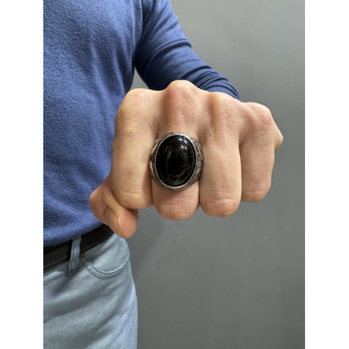 Anillo Acero Onix