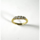 Anillo Oro Amarillo 18kt 5 DIAMANTES
