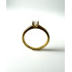 SOLITARIO ORO AMARILLO 18KT CLASSIC