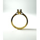 SOLITARIO CORAZONES ORO AMARILLO 18KT