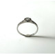 Anillo Oro Blanco de 18kt y Diamantes