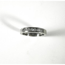 Media Alianza Oro Blanco 18kt