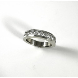 Media Alianza Oro Blanco 18kt