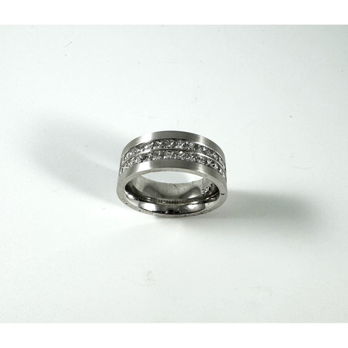 ANILLO ORO BLANCO DIAMANTE 18kt