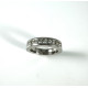 ANILLO ORO BLANCO 18KT Y DIAMANTES