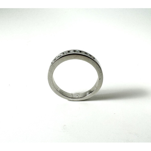 Media Alianza Oro Blanco 18kt