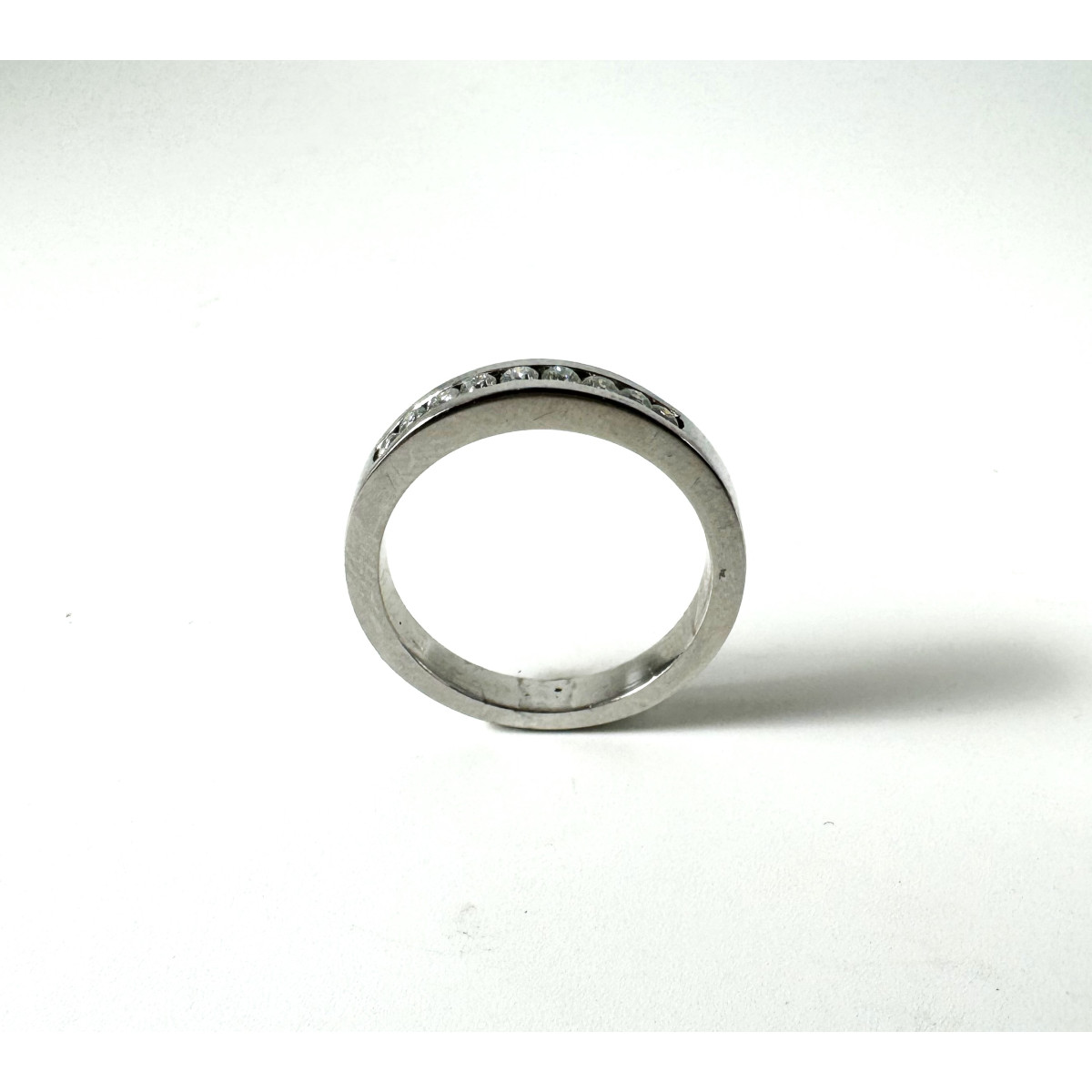 Media Alianza Oro Blanco 18kt