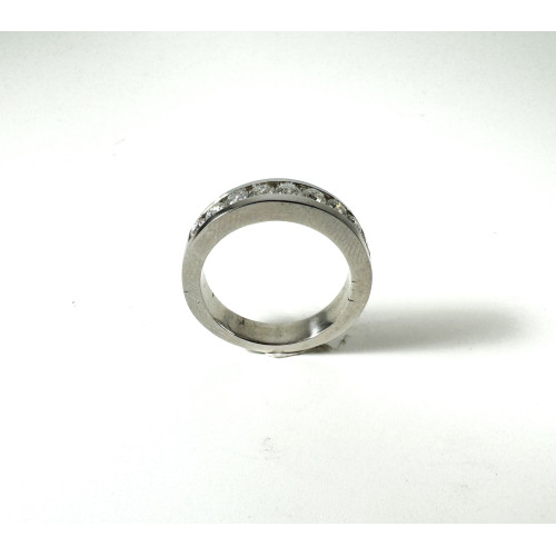 Media Alianza Oro Blanco 18kt