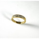 MEDIA ALIANZA 7 DIAMANTES ORO AMARILLO 18KT