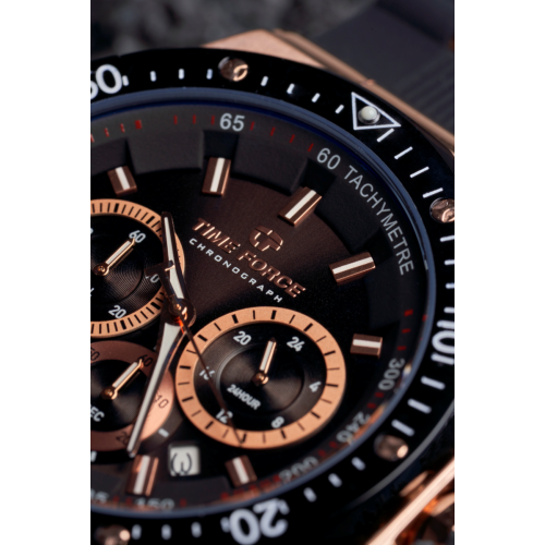 TIME FORCE STATUS CHRONO BLACK