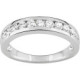 Anillo media alianza plata
