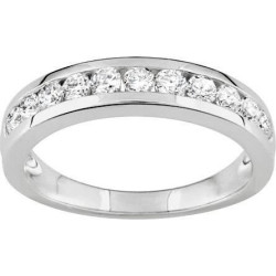 Anillo media alianza plata