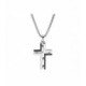 Collar Cruz Acero