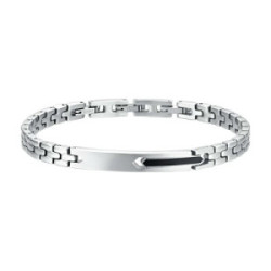 PULSERA ACERO ELEMENTO NERO
