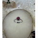 ROSETÓN OB RUBÍ Y DIAMANTES