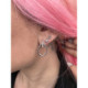 PENDIENTES AURA PLATA