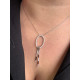 COLLAR ECLIPSE PLATA