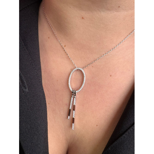COLLAR ECLIPSE PLATA