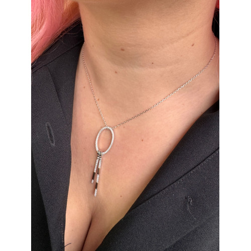 COLLAR ECLIPSE PLATA