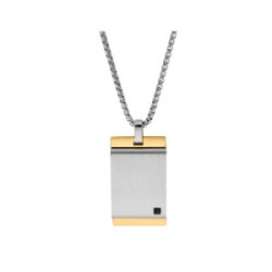Collar Poder Dorado Acero