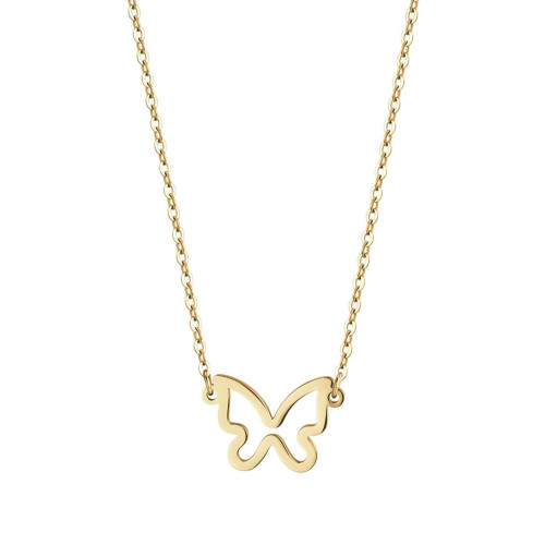 COLLAR MARIPOSA DORADO