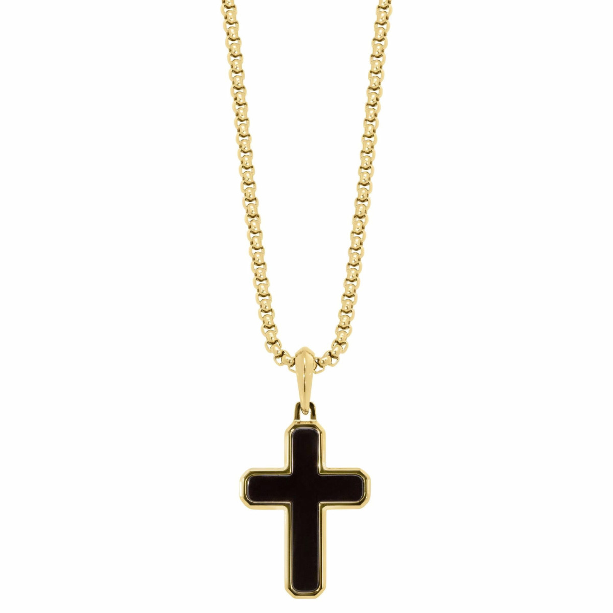 COLLAR NOIR DORÉ